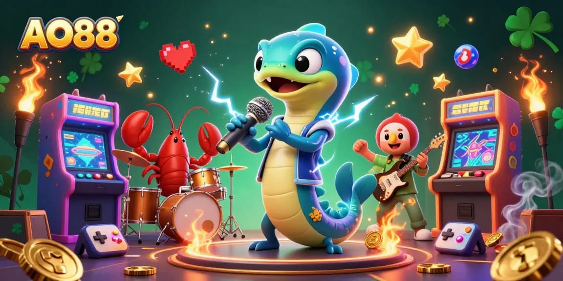 AO88 offers exciting underwater casino experiences with electric eel DJ and dynamic gaming elements.