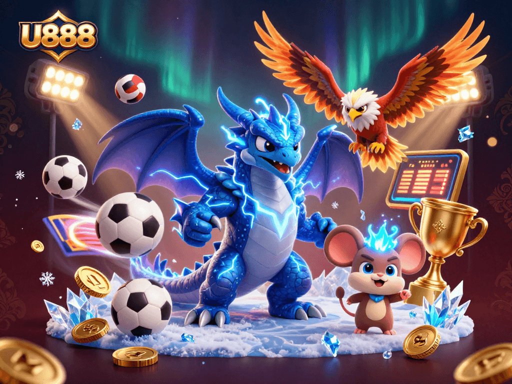 U888 players thrive with thrilling sports betting action featuring dynamic elements in 3D.