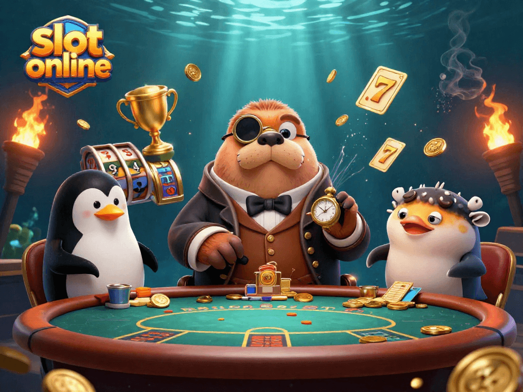Menangkan slot online sambil menikmati permainan seru di meja poker bawah laut.