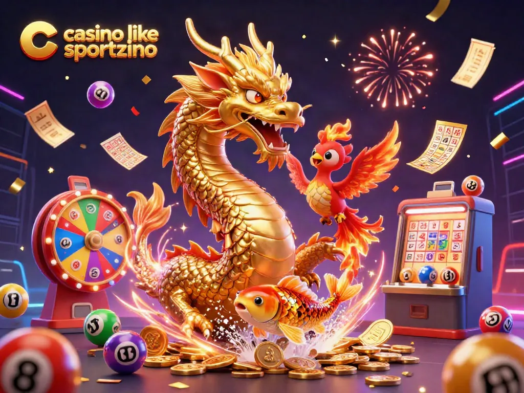 Win big with exciting games at casino like sportzino, featuring vibrant characters and dynamic elements.