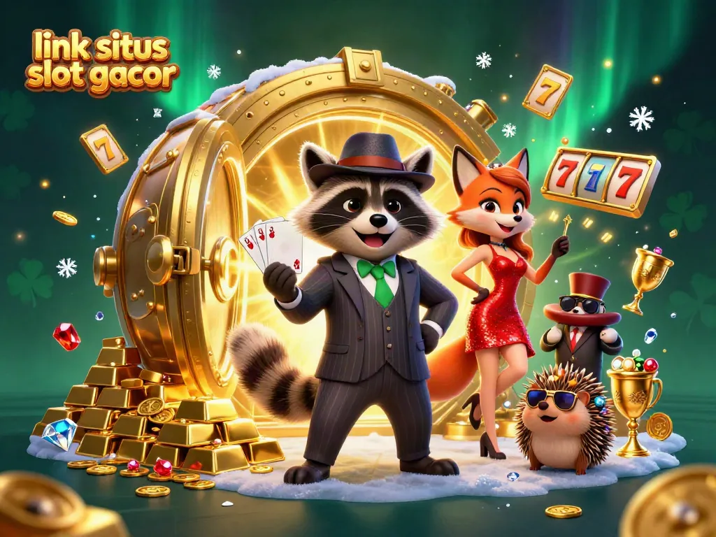 Menang besar di link situs slot gacor dengan ilustrasi 3D karakter menarik dan elemen permainan yang memukau.