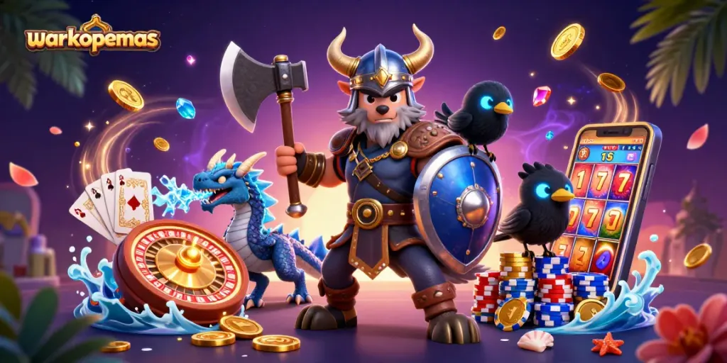 Menangkan permainan di warkopemas dengan slot dan chip warna-warni yang memikat.