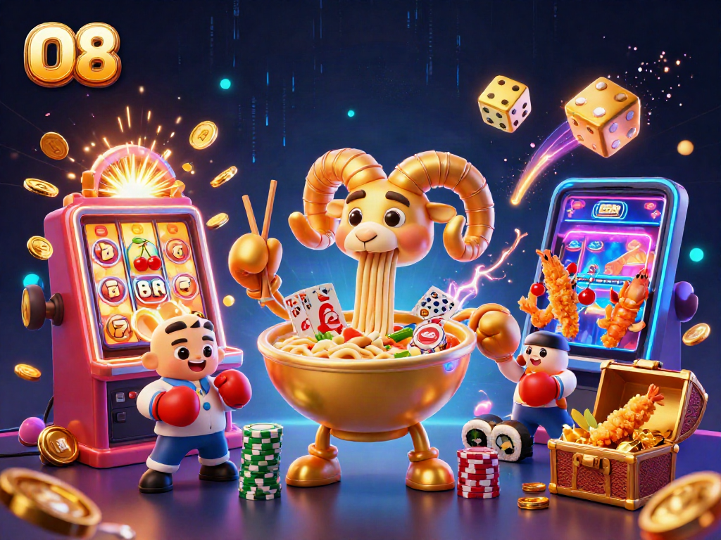 O8 strategies engage players with thrilling slots and vibrant casino action in an exciting 3D scene.