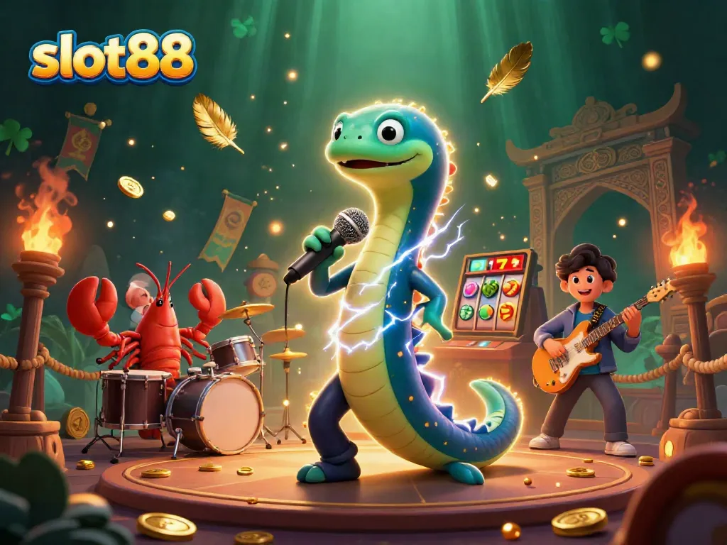 Permainan slot88 yang seru dengan karakter unik dalam seni ilustrasi 3D yang memikat.