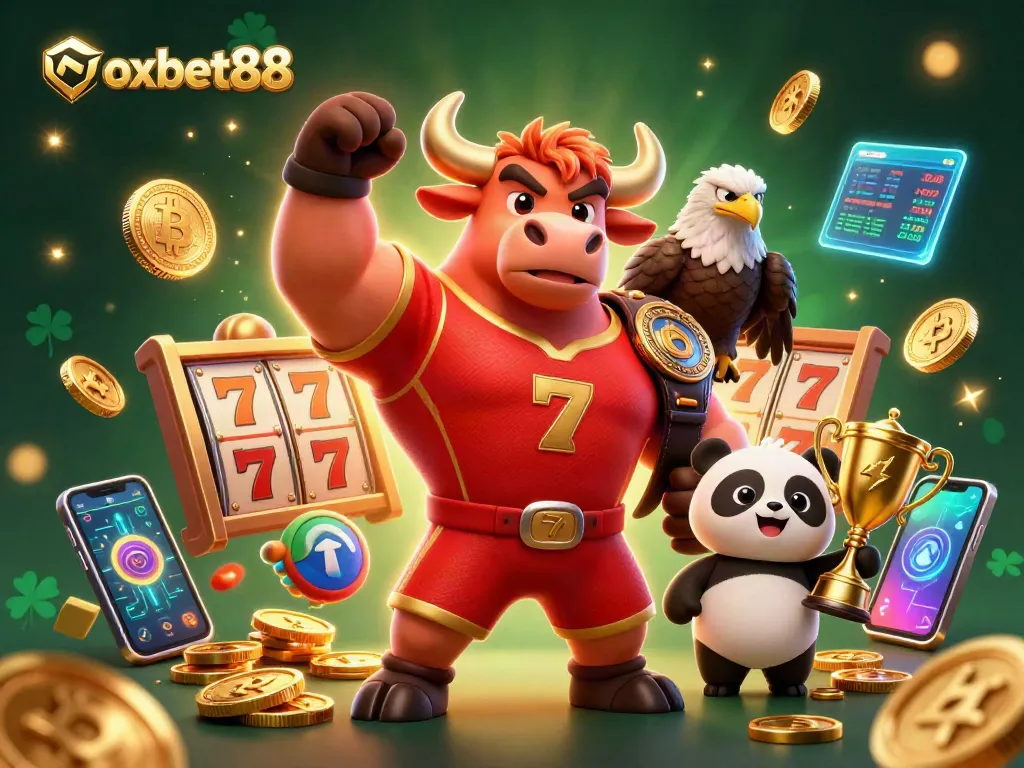 Engage in thrilling gameplay with oxbet88 at a vibrant slot machine, featuring dynamic characters and rich casino themes.