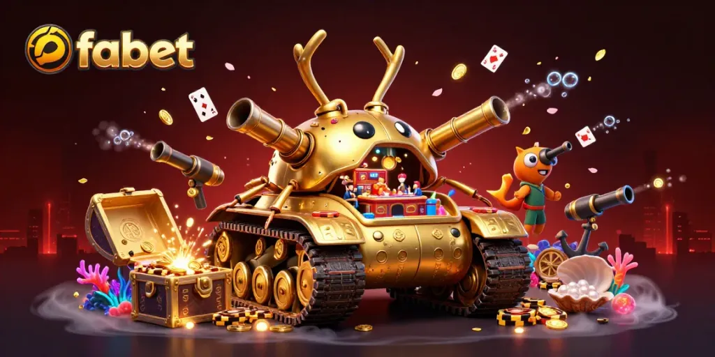 Experience fabet's unique gambling adventures inside a golden beetle tank casino brimming with excitement.