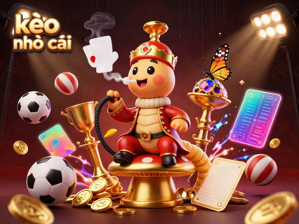 Experience kèo nhà cái with dynamic sports elements and vibrant casino-style visuals.