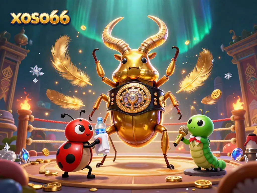 Xoso66 launches exciting online gaming with vibrant characters battling in a dynamic scene.